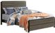 Mazin Furniture Vestavia Antique Gray/Dark Brown Queen Bed-3