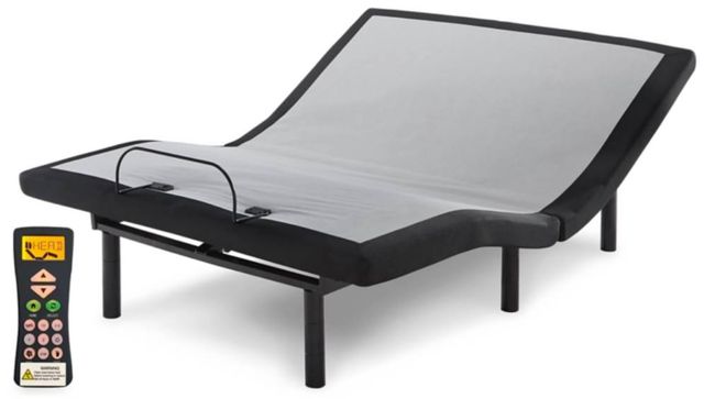 Sierra Sleep® by Ashley® Limited Edition 4-Piece Hybrid and Best Adjustable Base Twin XL Mattress Set-2
