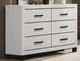 American Wholesale Furniture Salt Creek White Dresser-0