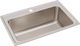 Elkay Lustertone® Classic Lustrous Satin 33" x 22" x 11-5/8" 1-Hole Single Bowl Drop-In Sink-0