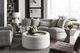 Vanguard® Furniture Customizable Boyden Curved Quarter Turn Sofa-4