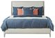 Fairfield® Cutomizable Libby Langdon Ackerly Upholstered King Panel Bed-1