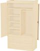 Crate Designs™ Furniture Unfinished Comb Armoire-0