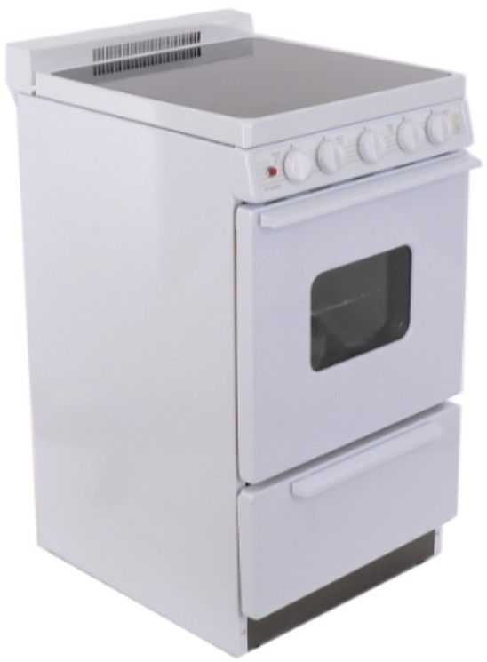 Premier 20" White Freestanding Electric Range-1