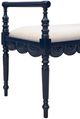 Furniture Classics Juliet Blue/White Bench-4