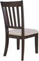 Jofran Inc. Brentwood Arbor Oak Upholstered Dining Side Chair-4
