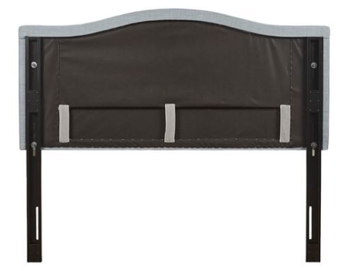 Olliix by Madison Park Nadine Dusty Blue King Upholstery Headboard-1