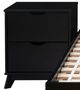 Powell® Portix 3-Piece Black Youth Twin Simple Bedroom Set-2