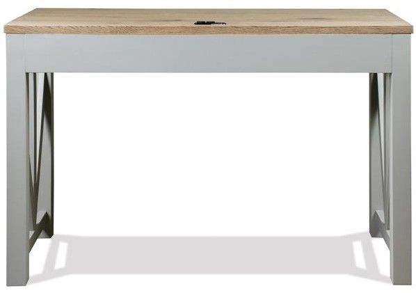 Riverside Furniture Osborne Gray Skies/Timeless Oak 36" Nesting Desk-2