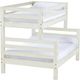 Crate Designs™ Furniture Cloud Twin/Full Tall Ladder End Bunk Bed-0