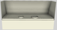 Vent-A-Hood® 54" Biscuit Wall Mounted Range Hood-4