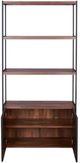 ACME Furniture Sara Sandy Black/Walnut Bookshelf-2
