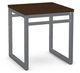Amisco Customizable Crawford Walnut Veneer End Table-0