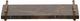 Dovetail Furniture Wexley Brown Tray-1