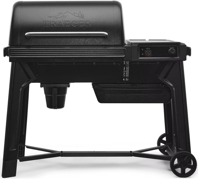 Traeger® Woodridge™ 50" Black Freestanding Wood Pellet Grill-0