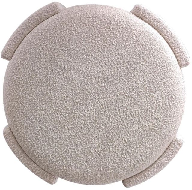 Nest Home Collections Delaney Snowbound Cocktail Ottoman-0