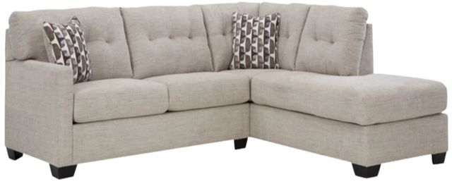 Signature Design by Ashley® Mahoney 2-Piece Pebble Right-Arm Facing Sectional with Chaise-0