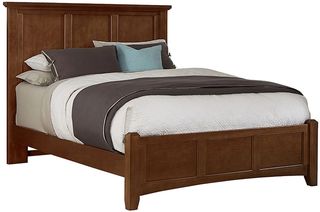 Vaughan-Bassett Bonanza Cherry King Mansion Panel Bed
