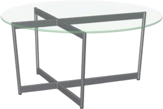Amisco Customizable Jill Round Coffee Table-0