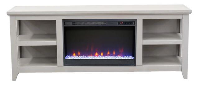 Legends Home Studio Sandstone 65" Fireplace TV Stand-2