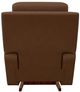 La-Z-Boy® Emmons Oak Leather Power Rocking Recliner with Headrest-3