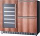 Summit® 36" Panel Ready Combination Beverage Center-4