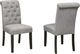 Brassex Inc. Tinga 2-Piece Light Grey Side Chair Set-2