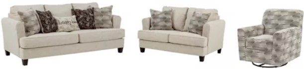 Signature Design by Ashley® Callisburg 3-Piece Linen Living Room Set-0