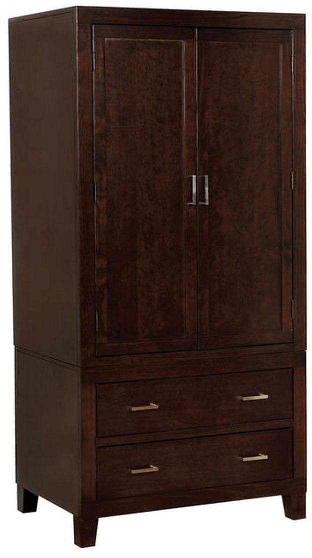 Furniture of America® Enrico I Brown Armoire | Stylehouse Furnishings ...