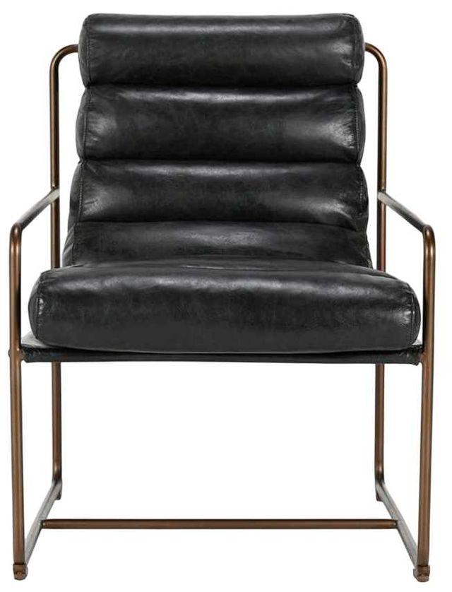 Classic Home Argo Jet Black Accent Chair-2