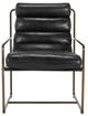 Classic Home Argo Jet Black Accent Chair-2