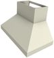 Vent-A-Hood® 48" Biscuit Euro-Style Wall Mount Range Hood-1