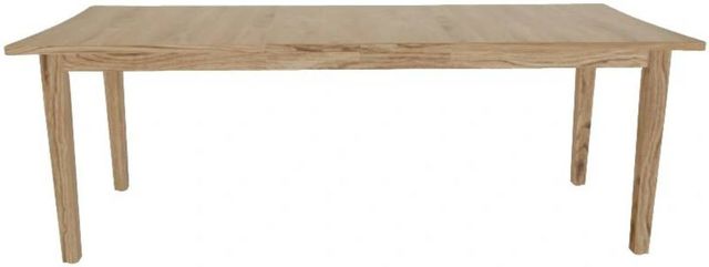 Mavin Customizable 38" Concave Extendable Dining Table with 2 Leaves-1