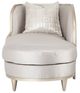 Michael Amini® Malibu Crest Chardonnay/Truffle Chaise-4