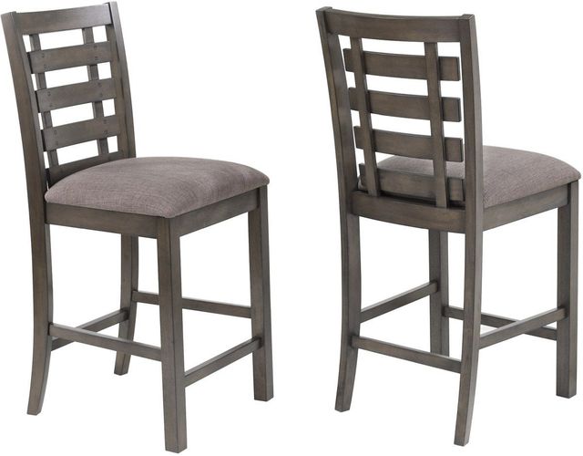 Winners Only® Stratford Gray Bar Stool-3