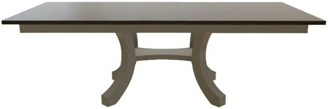 Mavin Customizable 38" Rectangular Extendable Dining Table with 12" Leaf-1