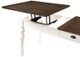 Steve Silver Co.® Joanna Ivory/Mocha Lift-Top Desk-3