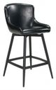 Zuo® Dresden Black Bar Chair-2