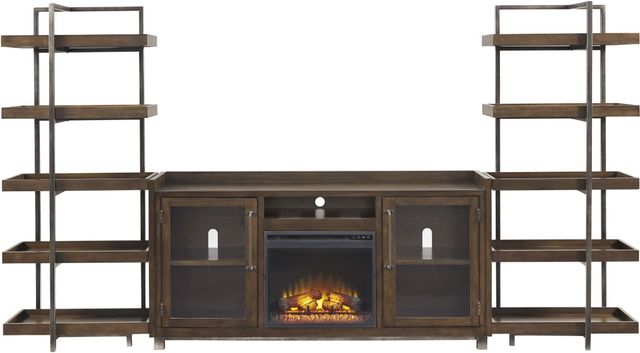 Starmore Entertainment Unit - Brown/Gunmetal Starmore Entertainment Unit - Brown/Gunmetal