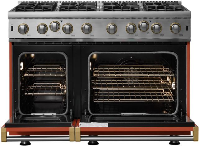 Viking® 5 Series 48" Spiced Cider Pro Style Gas Range-1