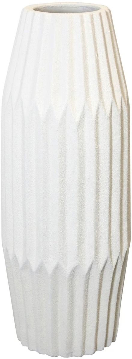 Harp & Finial® Chima Matte Cream Small Vase-0