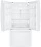 GE® 33" 18.6 Cu. Ft. White Counter Depth French Door Refrigerator-2