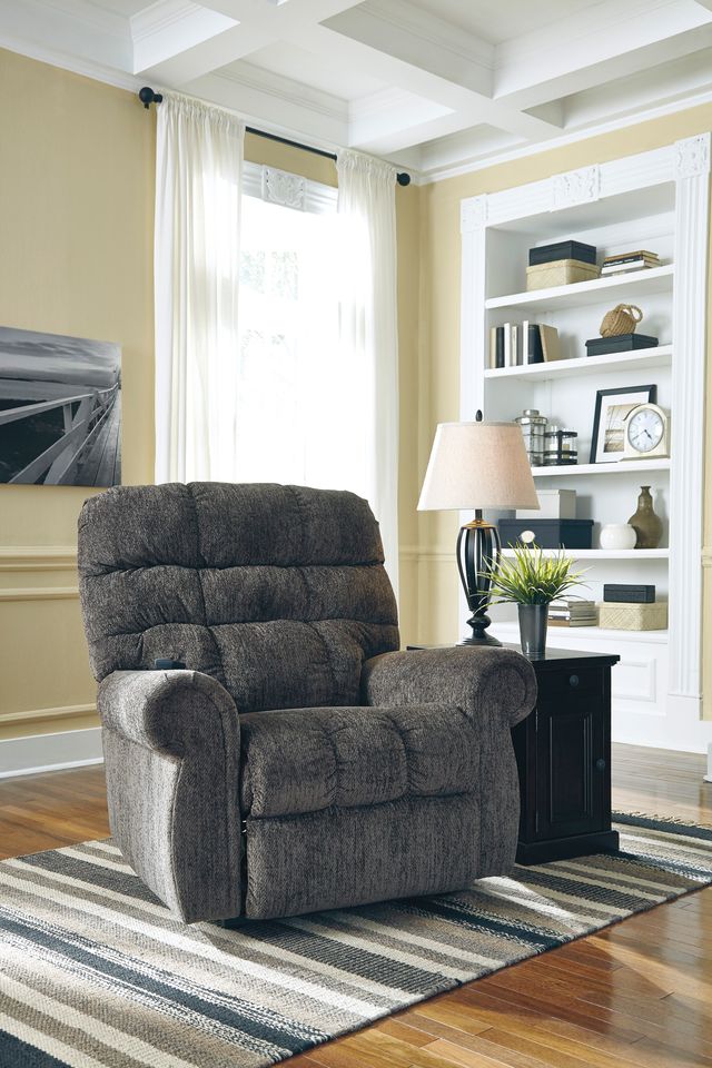 Signature Design by Ashley® Ernestine Slate Power Lift Recliner-2