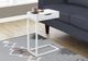 Monarch Specialties Inc. White Drawer Accent Table -1