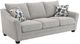 Coaster®  Tomkins 2-Piece Light Gray Boucle  Stationary Seating Set-1