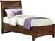 Vaughan-Bassett Bonanza Cherry Twin Storage Bed-0