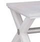 Bassett Mirror Nadine Bright White Oak Cocktail Table-2