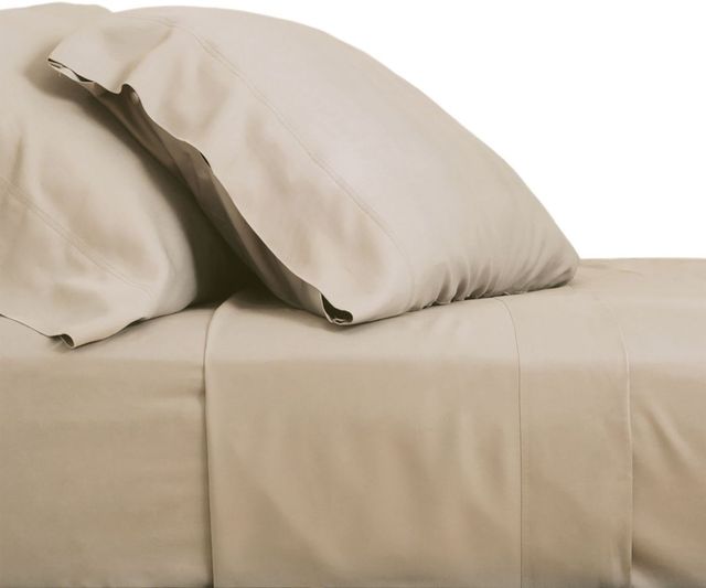 Cariloha Resort 2-Piece Bamboo Viscose Stone Standard Pillow Case Set-2