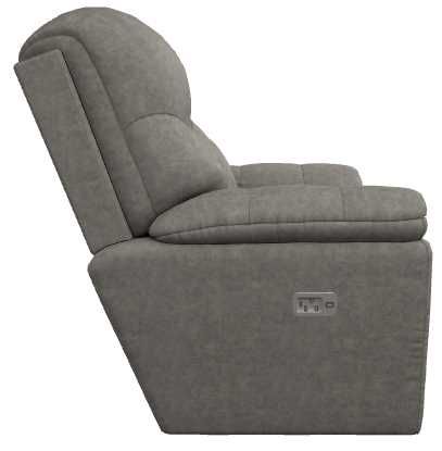 La-Z-Boy® Morrison Charcoal Power Wall Recliner with Headrest and Lumbar-2
