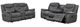 Coaster® Conrad 2-Piece Gray Manual Reclining Living Room Set-0